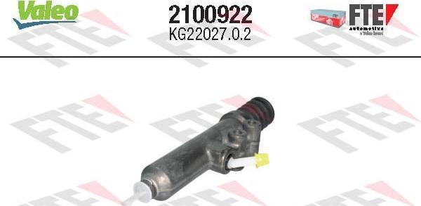 VALEO 2100922 - Pompa sprzęgła