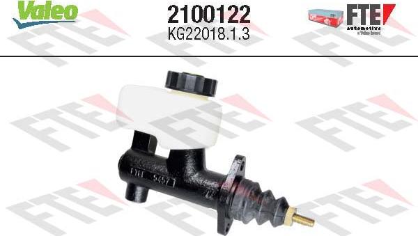 VALEO 2100122 - Pompa sprzęgła