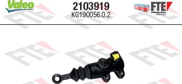 VALEO 2103919 — Pompa sprzęgła