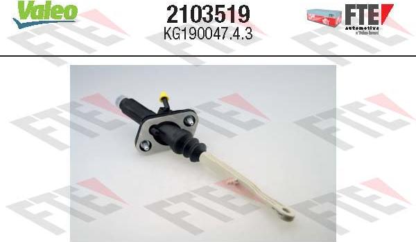 VALEO 2103519 — Pompa sprzęgła