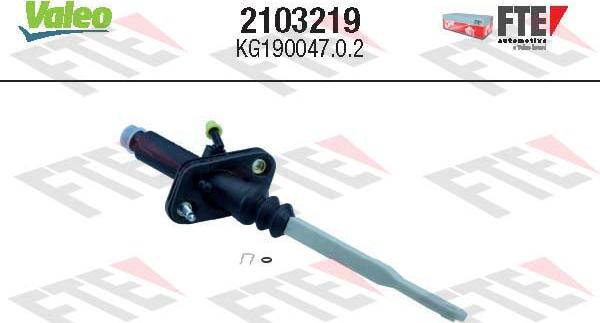 VALEO 2103219 — Pompa sprzęgła