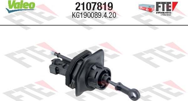 VALEO 2107819 — Pompa sprzęgła