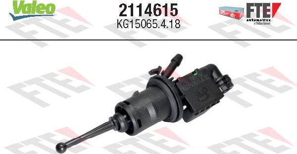 VALEO 2114615 — Pompa sprzęgła