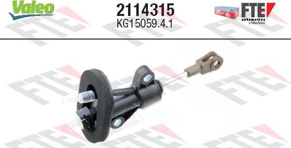 VALEO 2114315 — Pompa sprzęgła