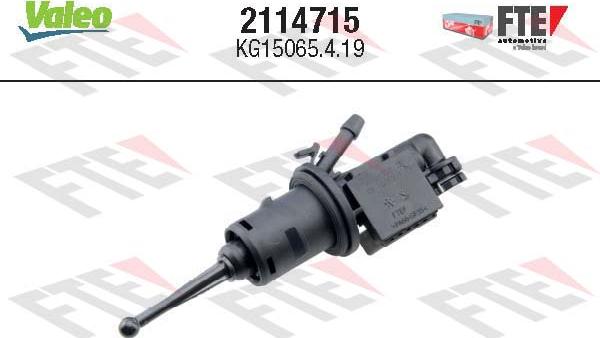 VALEO 2114715 — Pompa sprzęgła