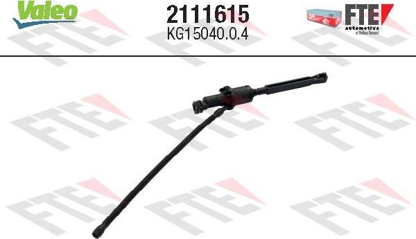 VALEO 2111615 — Pompa sprzęgła