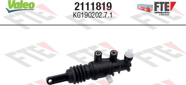 VALEO 2111819 — Pompa sprzęgła