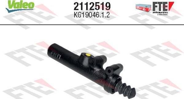 VALEO 2112519 — Pompa sprzęgła