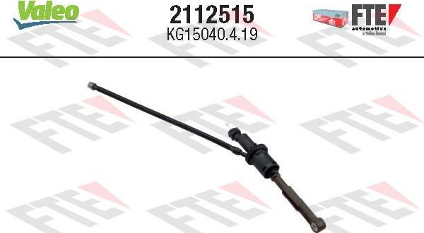 VALEO 2112515 — Pompa sprzęgła
