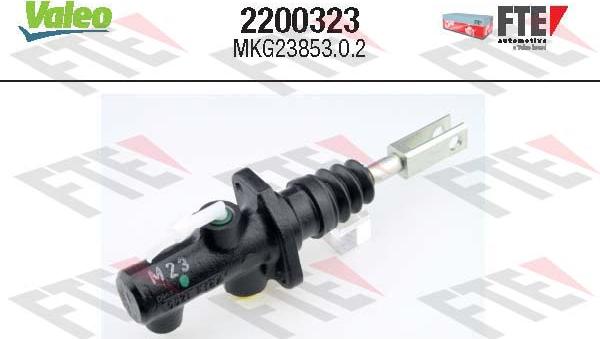 VALEO 2200323 - Pompa sprzęgła