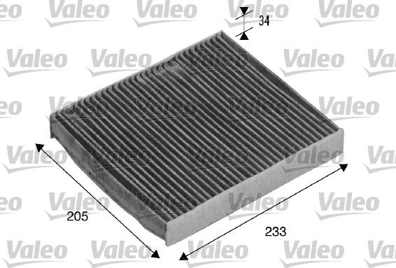 VALEO 715511 — Filtr kabinowy