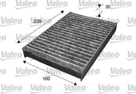 VALEO 715538 — Filtr kabinowy
