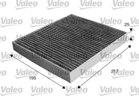 VALEO 715537 — Filtr kabinowy