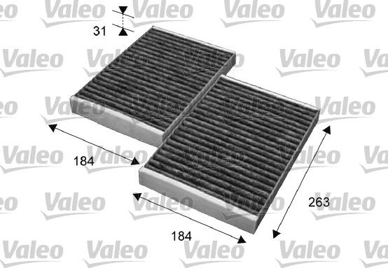 VALEO 715643 — Filtr kabinowy