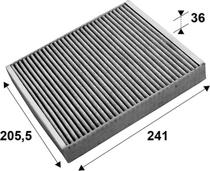 VALEO 715659 — Filtr kabinowy