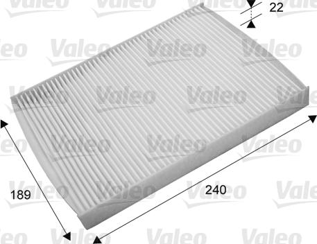 VALEO 715660 — Filtr kabinowy