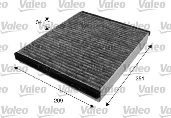 VALEO 715628 — Filtr kabinowy