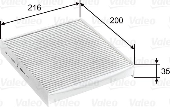 VALEO 715746 — Filtr kabinowy