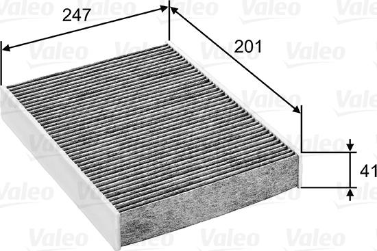 VALEO 715753 — Filtr kabinowy