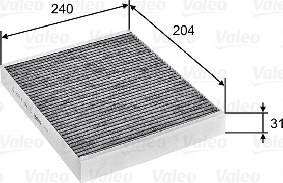 VALEO 715752 — Filtr kabinowy