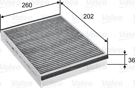 VALEO 715757 — Filtr kabinowy