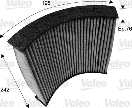 VALEO 715719 — Filtr kabinowy
