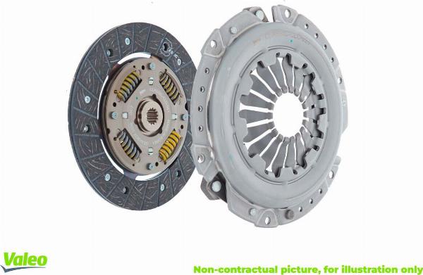 VALEO 786021 — Zestaw sprzęgieł