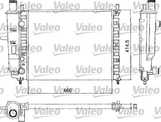 VALEO 731304 — Chłodnica, układ chłodzenia silnika