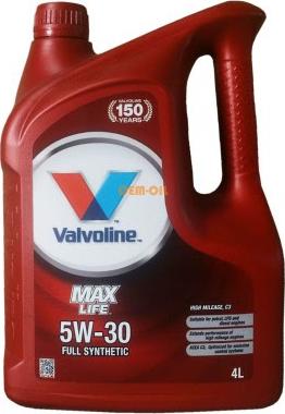Valvoline MLC35W30 — Olej silnikowy