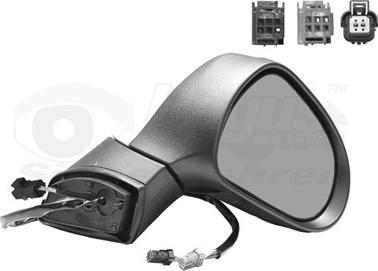 Van Wezel 4029808 — Lusterko zewnętrzne