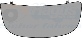 Van Wezel 4394833 - WKŁAD LUSTERKA NISSAN PRIMASTAR. OPEL VIVARO A. RENAULT TRAFIC II 02.01- LE