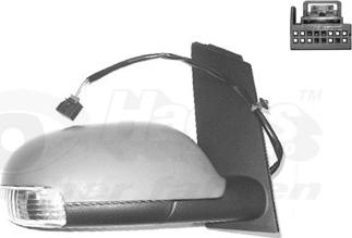 Van Wezel 5856818 — Lusterko zewnętrzne