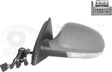 Van Wezel 5839807 — Lusterko zewnętrzne