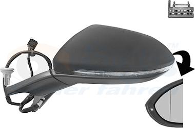 Van Wezel 5766805 — Lusterko zewnętrzne