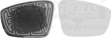 Van Wezel 5701838 - WKŁAD LUSTERKA SEAT MII. SKODA CITIGO. VW UP 08.11- PR