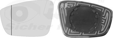 Van Wezel 5701837 - WKŁAD LUSTERKA SEAT MII. SKODA CITIGO. VW UP 08.11- LE