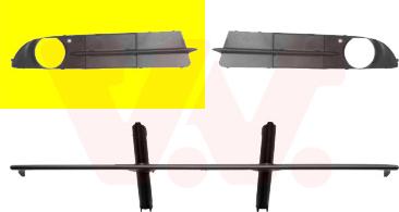 Van Wezel 0655592 — Kratka wentylacyjna, zderzak