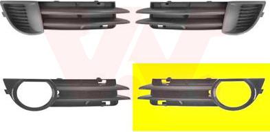 Van Wezel 0333593 — Kratka wentylacyjna, zderzak