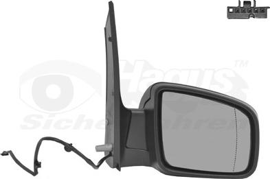 Van Wezel 3081808 — Lusterko zewnętrzne