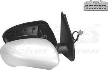 Van Wezel 3388818 — Lusterko zewnętrzne