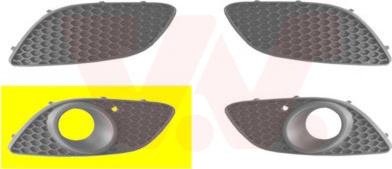 Van Wezel 3796594 — Kratka wentylacyjna, zderzak