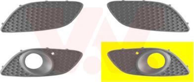 Van Wezel 3796593 — Kratka wentylacyjna, zderzak