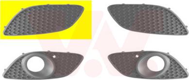 Van Wezel 3796592 — Kratka wentylacyjna, zderzak
