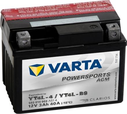Varta 503014003A514 — Akumulator