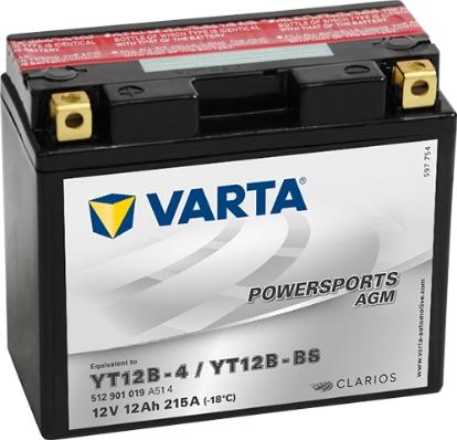Varta 512901019A514 — Akumulator