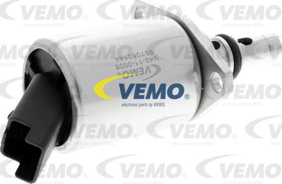 Vemo V42-11-0005 — Zawór regulujący, ilość paliwa (system Common Rail)