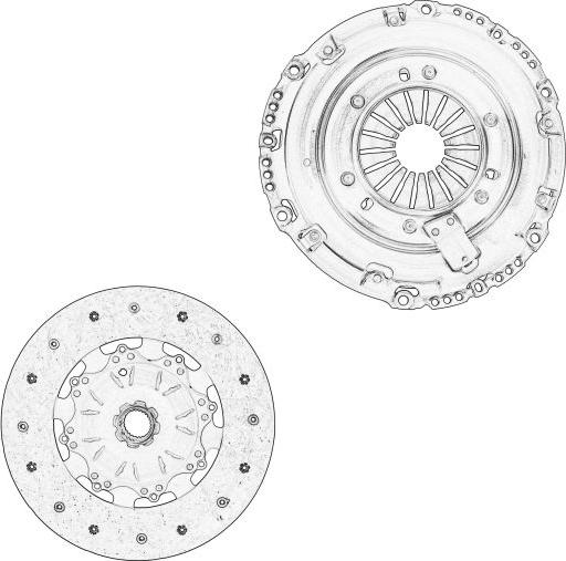 VAG 04L 141 015 P — Zestaw sprzęgieł