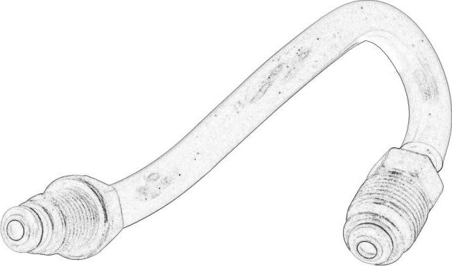 VAG 1K0611763E - Hydrauliczne przewody/przewody hamulcowe