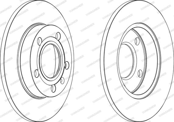 Meyle 115 523 0030/PD - TARCZA HAM. AUDI T. A4 00-08
