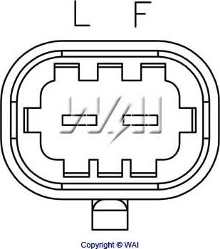 WAI D3587 - REGULATOR ALTERNATORA TRANSPO